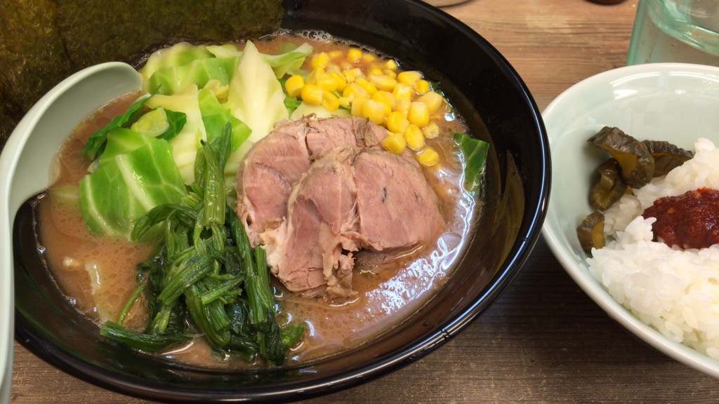 冬季限定 熟成味噌ラーメン+ライス中 