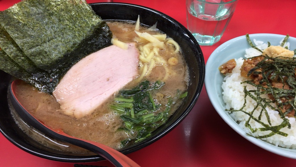 ラーメン並＋ライス(チャーシューまぶし)