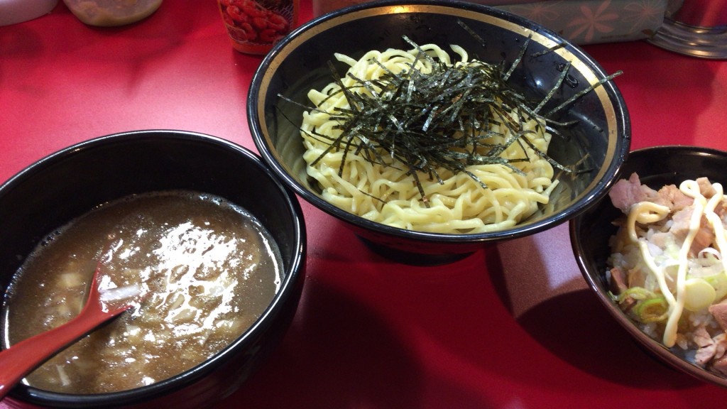 あさり煮干つけ麺＋半まかない飯