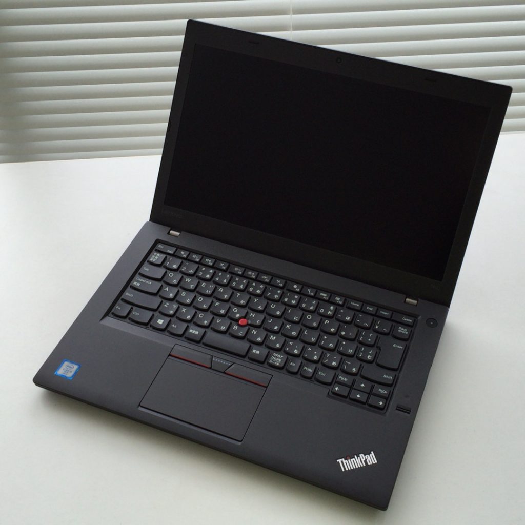 T460、逆光ですけど。